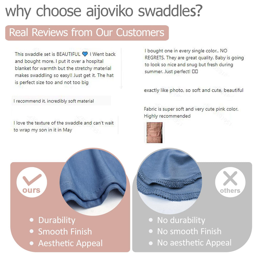 Aijoviko swaddle set versatile uses, wrap, cover, or nursing shield