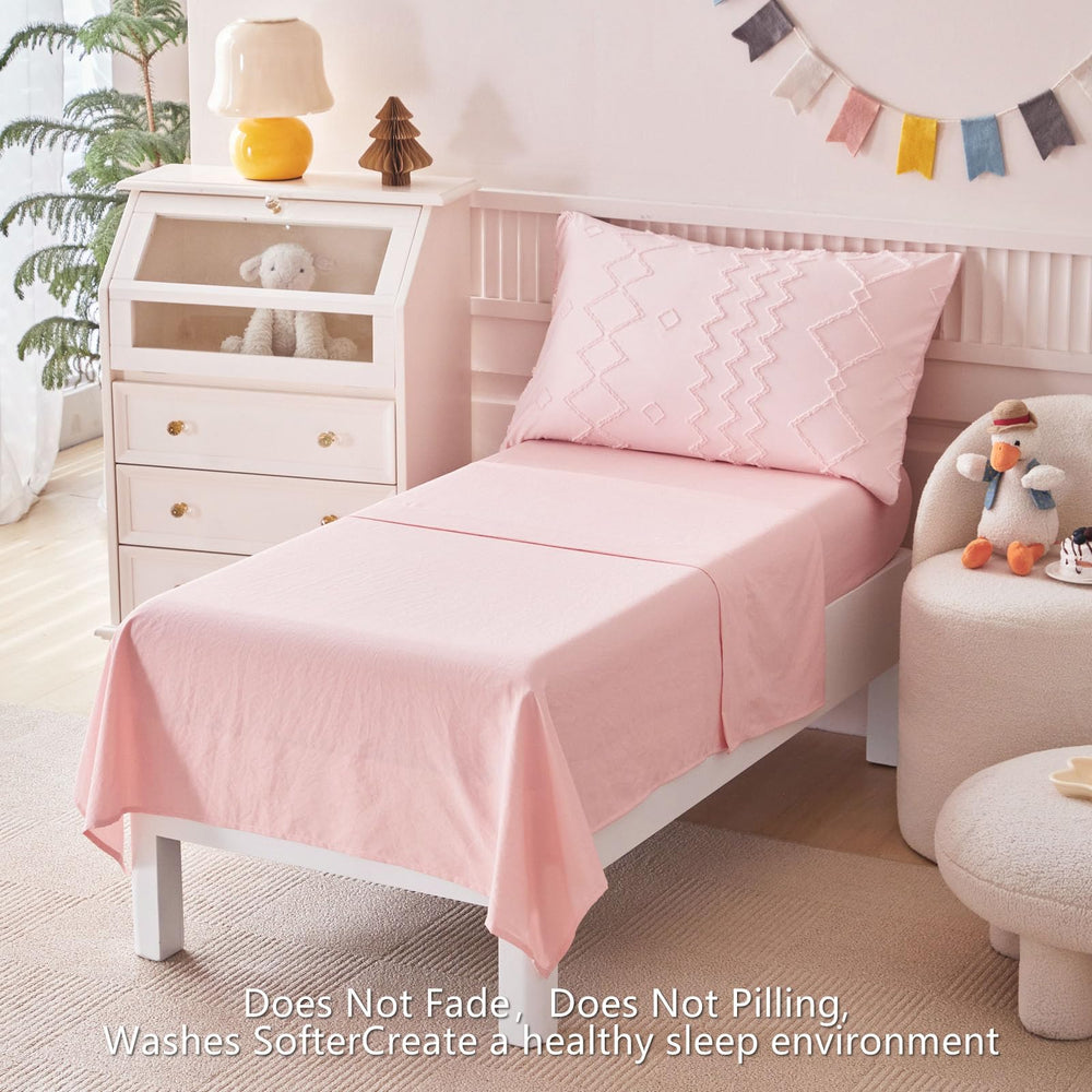 AIKASY coral pink design enhances nursery decor with soft color