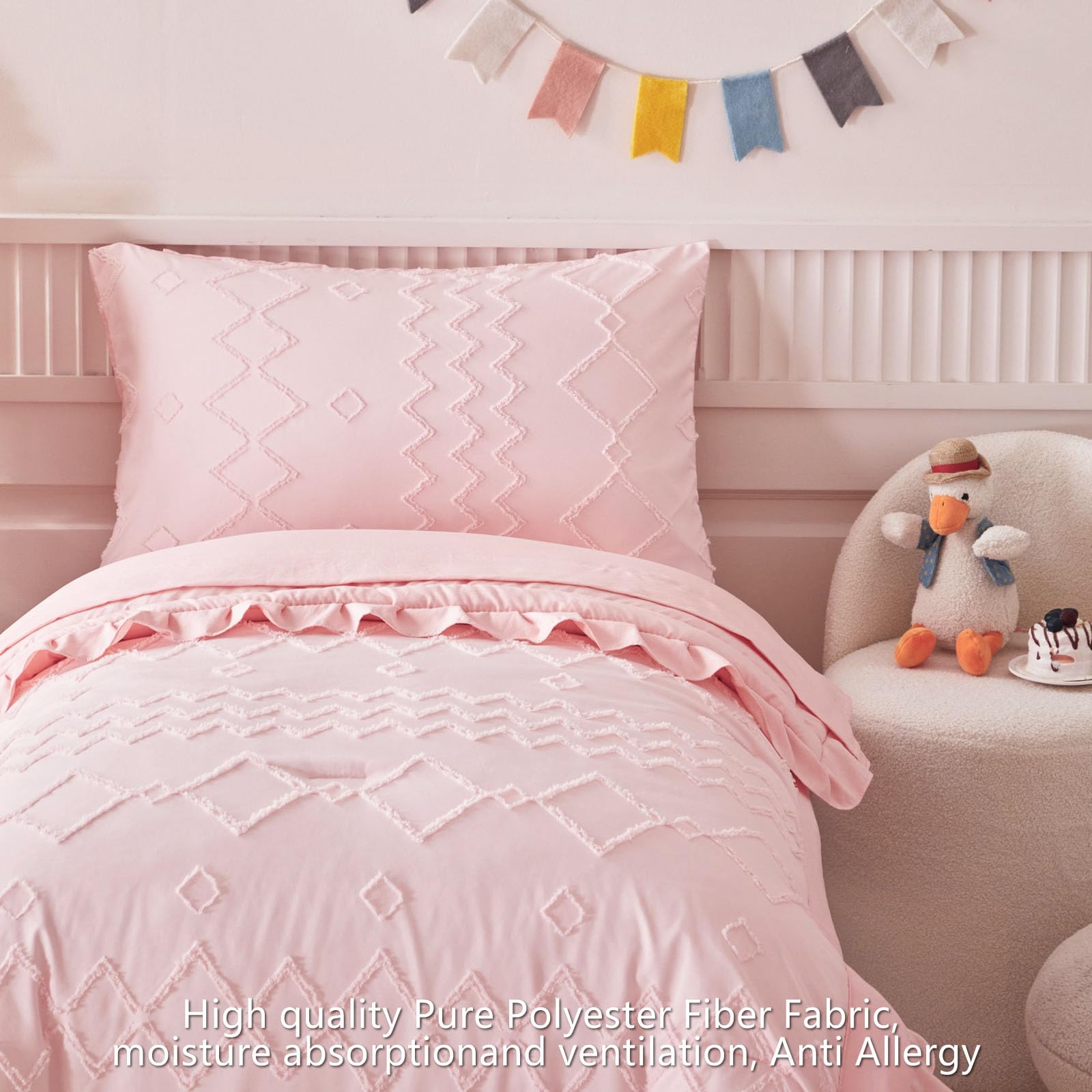 AIKASY flat sheet providing breathable coverage for calm nights