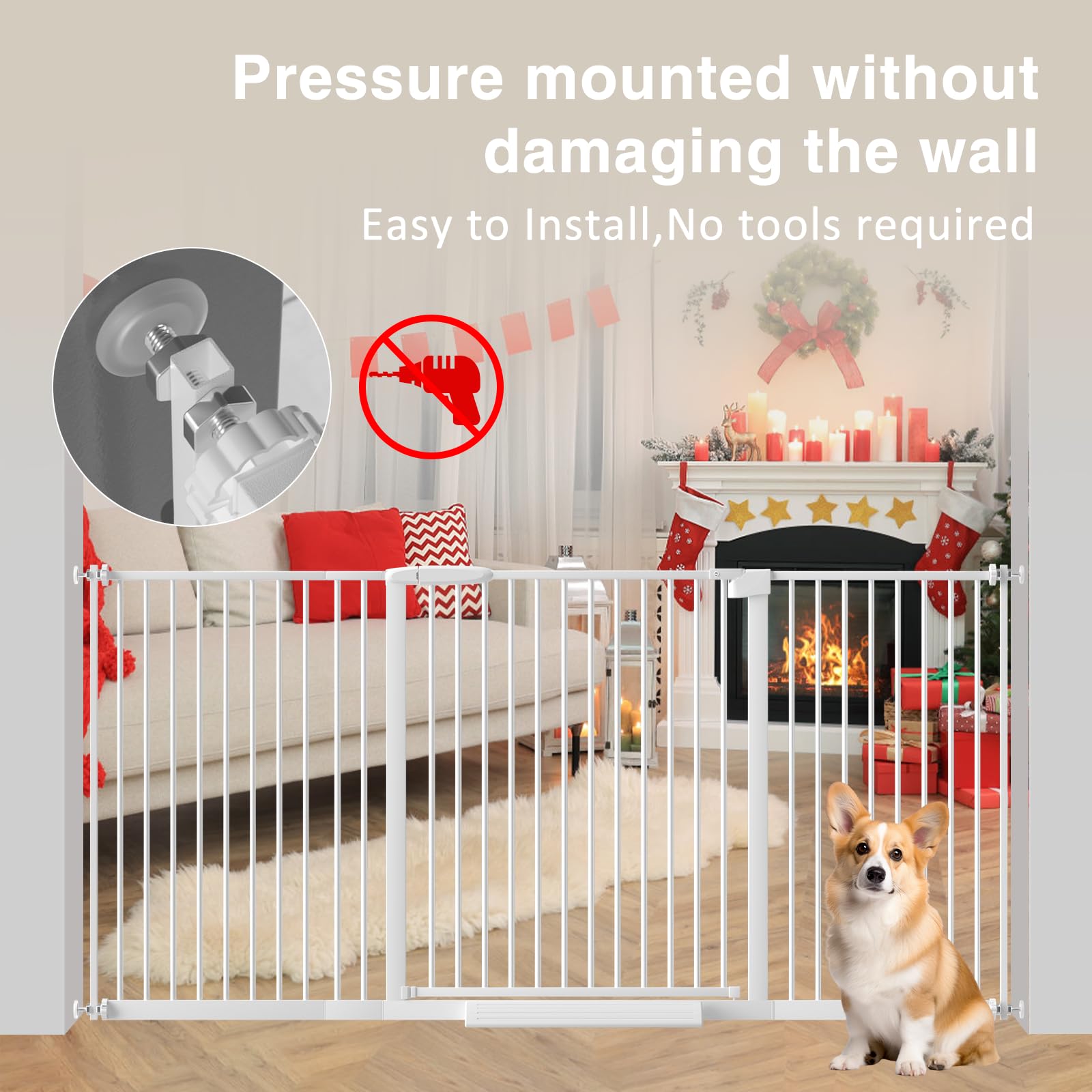 AIKSIWAI double-lock design enhances gate security