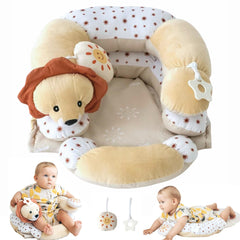 Aila+Aiden tummy time mat with sensory toys helping exploration and development