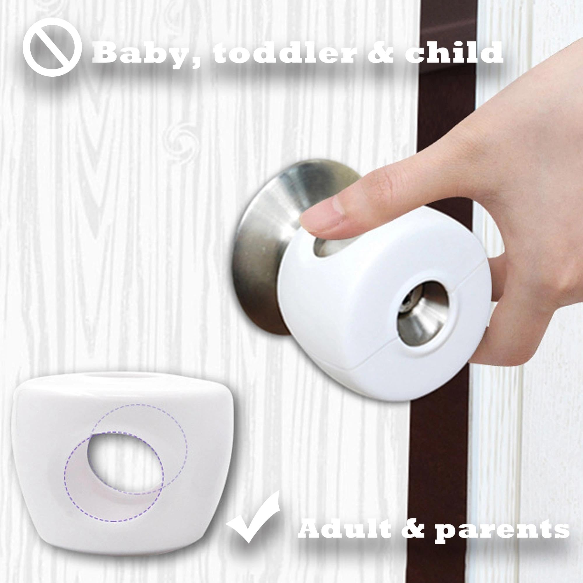 AILUOQI 6-pack on shelf shows versatile home safety solution.