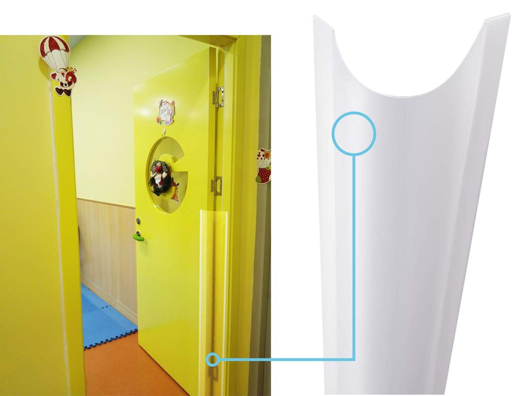 AILUOQI Door Jam Shield front hinge protection for safer doors.