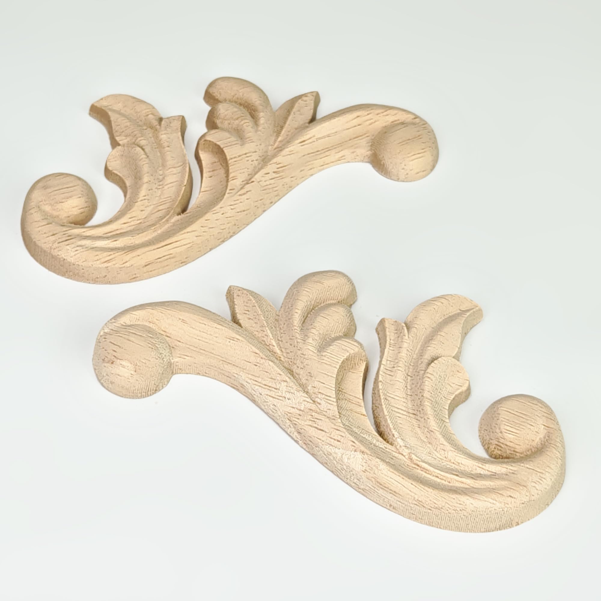Aiminjey framework decorative onlay adds refined edge to furniture.