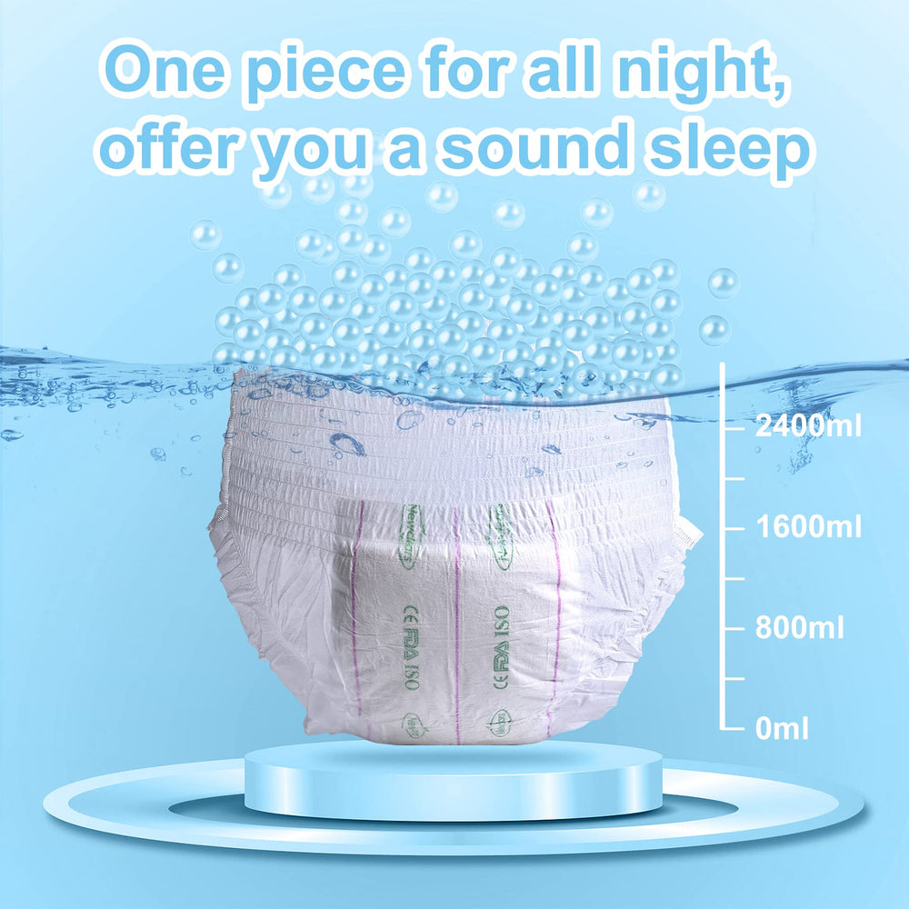 Aimisin cloth-like back sheet stays breathable and comfortable against skin and clothing.