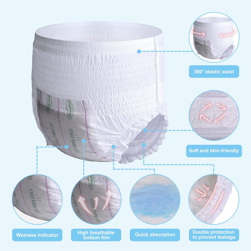 Aimisin overnight use option provides secure protection through the night.