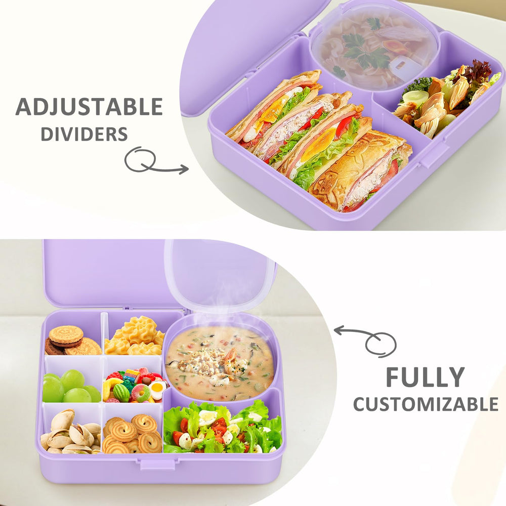 Aimsnk microwave-safe lunch box lets you reheat meals with minimal fuss.