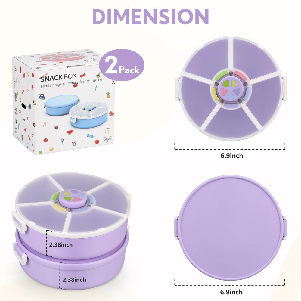 Aimsnk Snack Spinner interactive button engages children during snack time