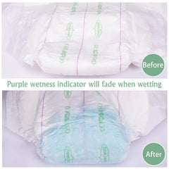 Aimxin Newclears Diapers soft top sheet enhances comfort.