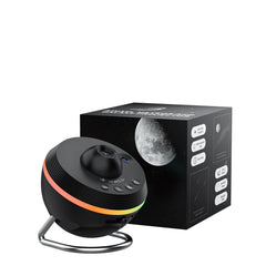 Ainael Galaxy Projector front view projecting immersive star ceiling