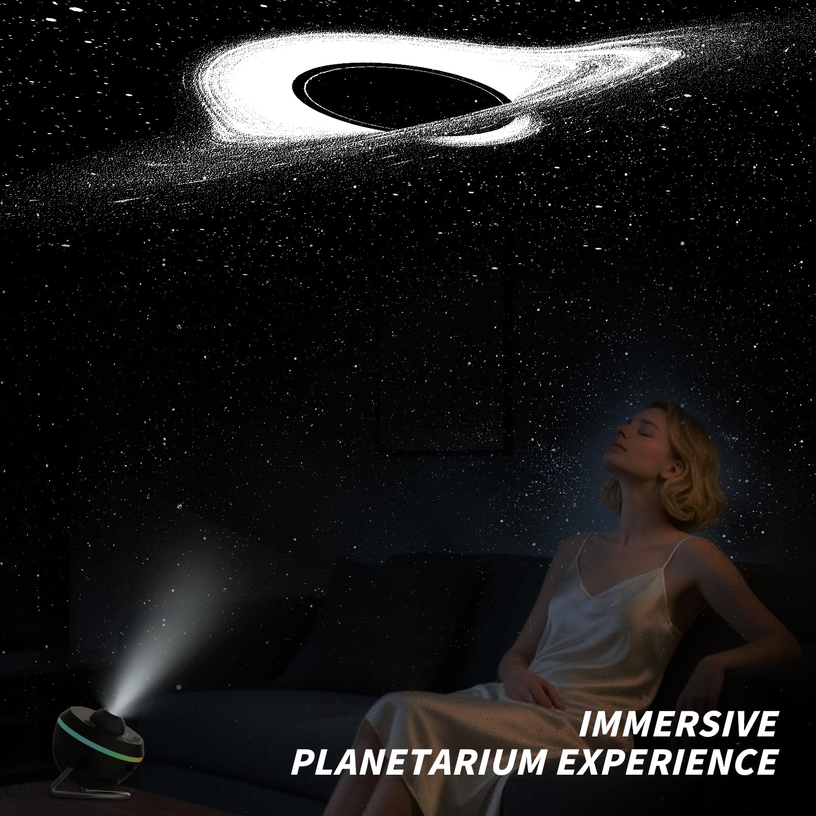 Ainael Galaxy Projector themed discs expand projection options