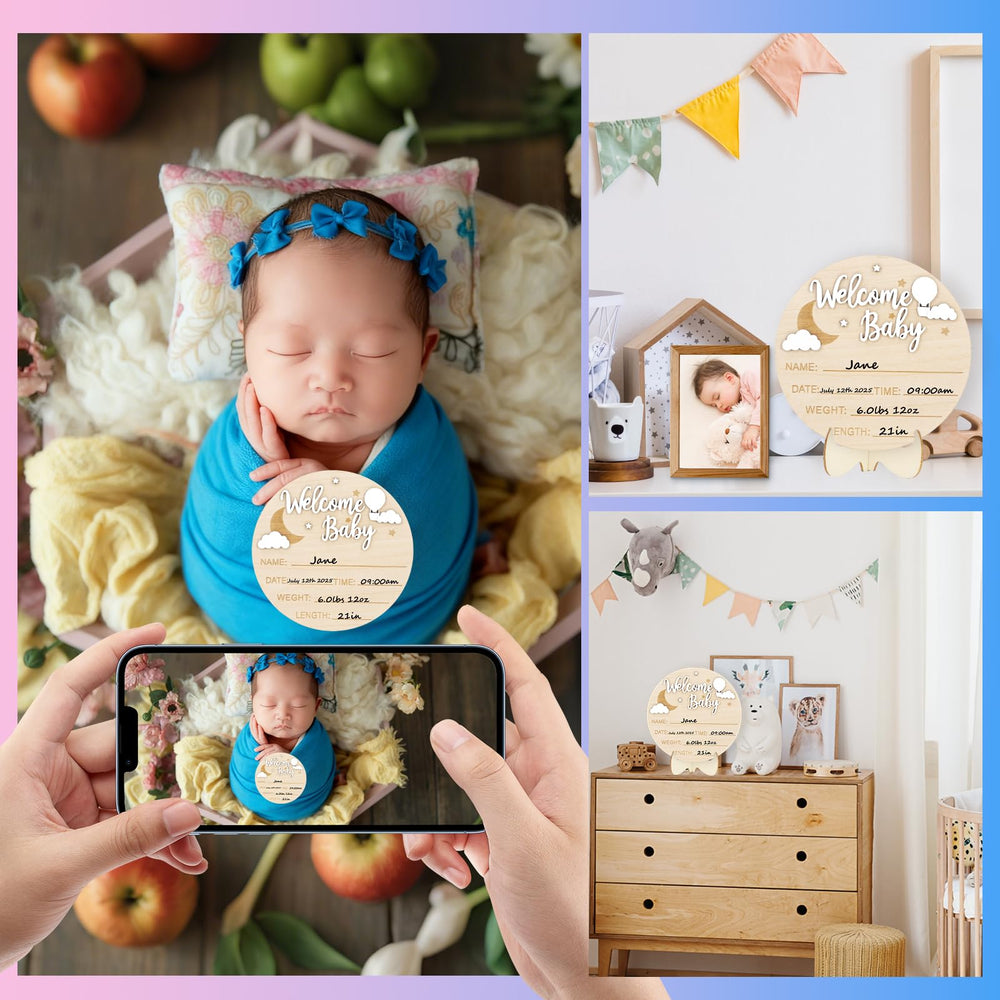 AINBIN hospital nursery prop for precious newborn photo sessions