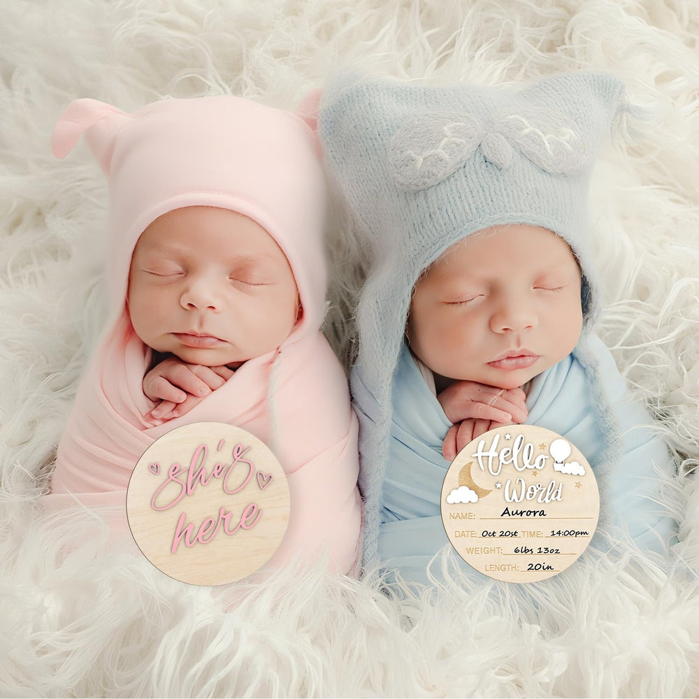 AINBIN Hospital or nursery photo prop, adds a warm touch to newborn memories.