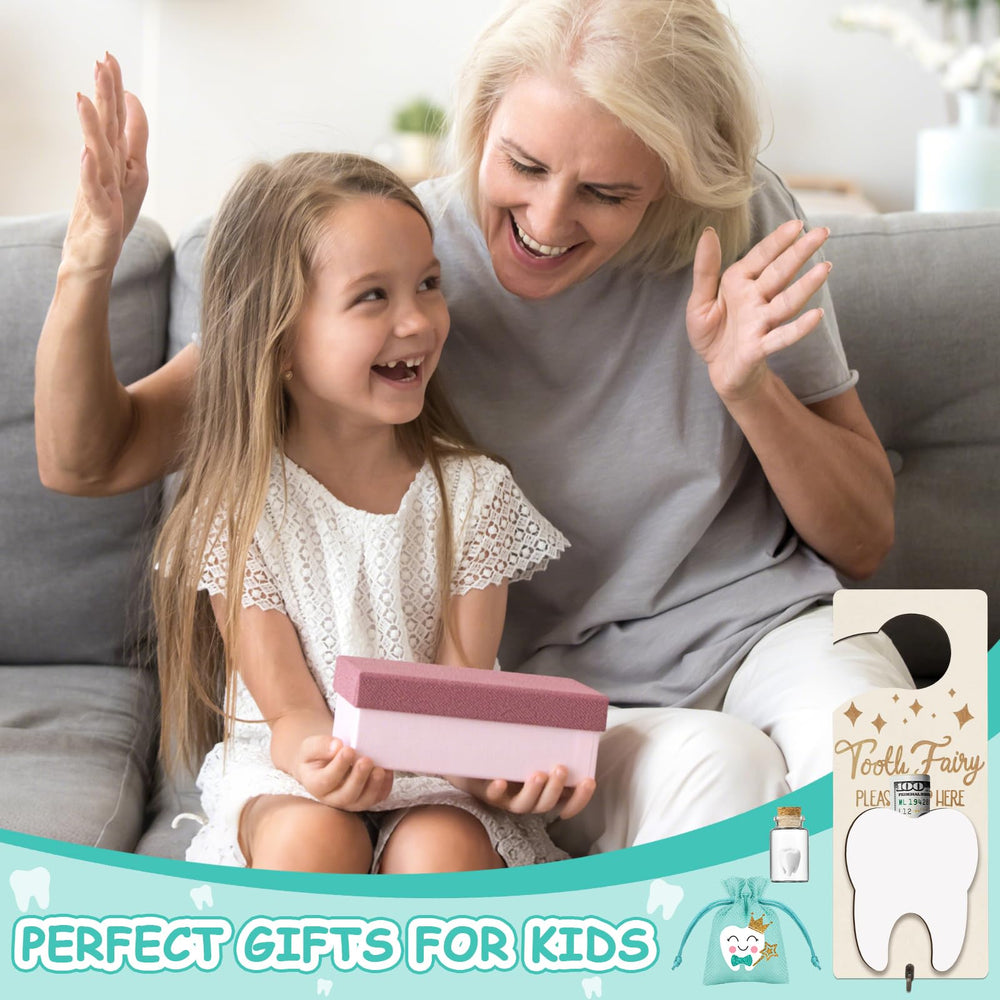AINBIN Keepsake Teeth Bottle captures growing-up memories for parents.