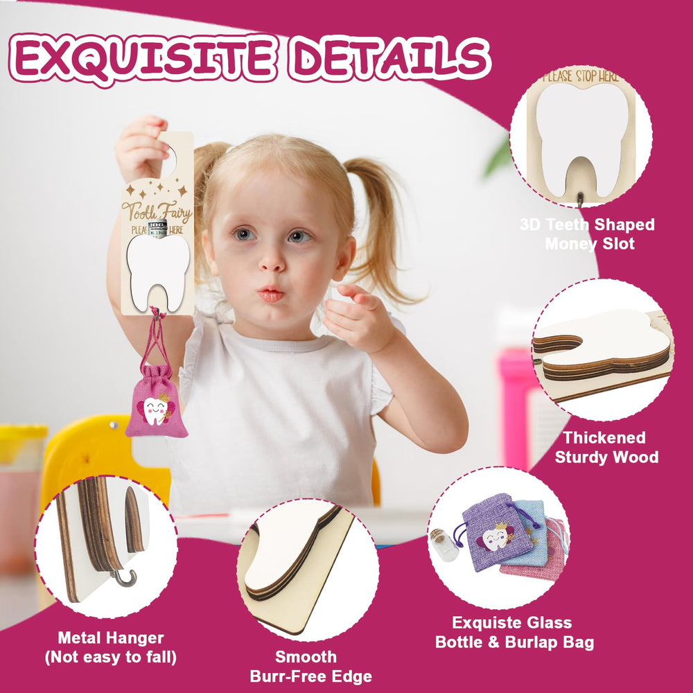 AINBIN star-shaped bottle keeps baby teeth as a cherished keepsake for growth milestones