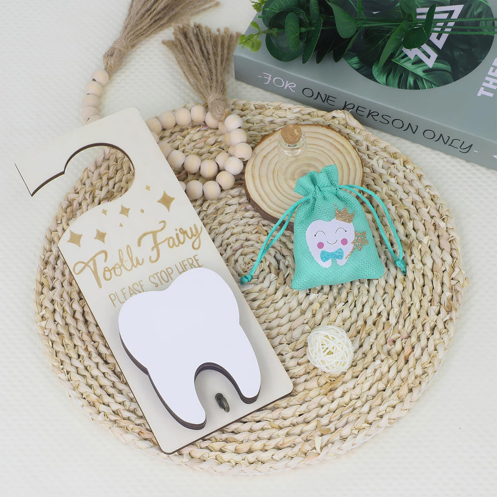 AINBIN Tooth Fairy Kit on display adds magical decor to a child’s room.