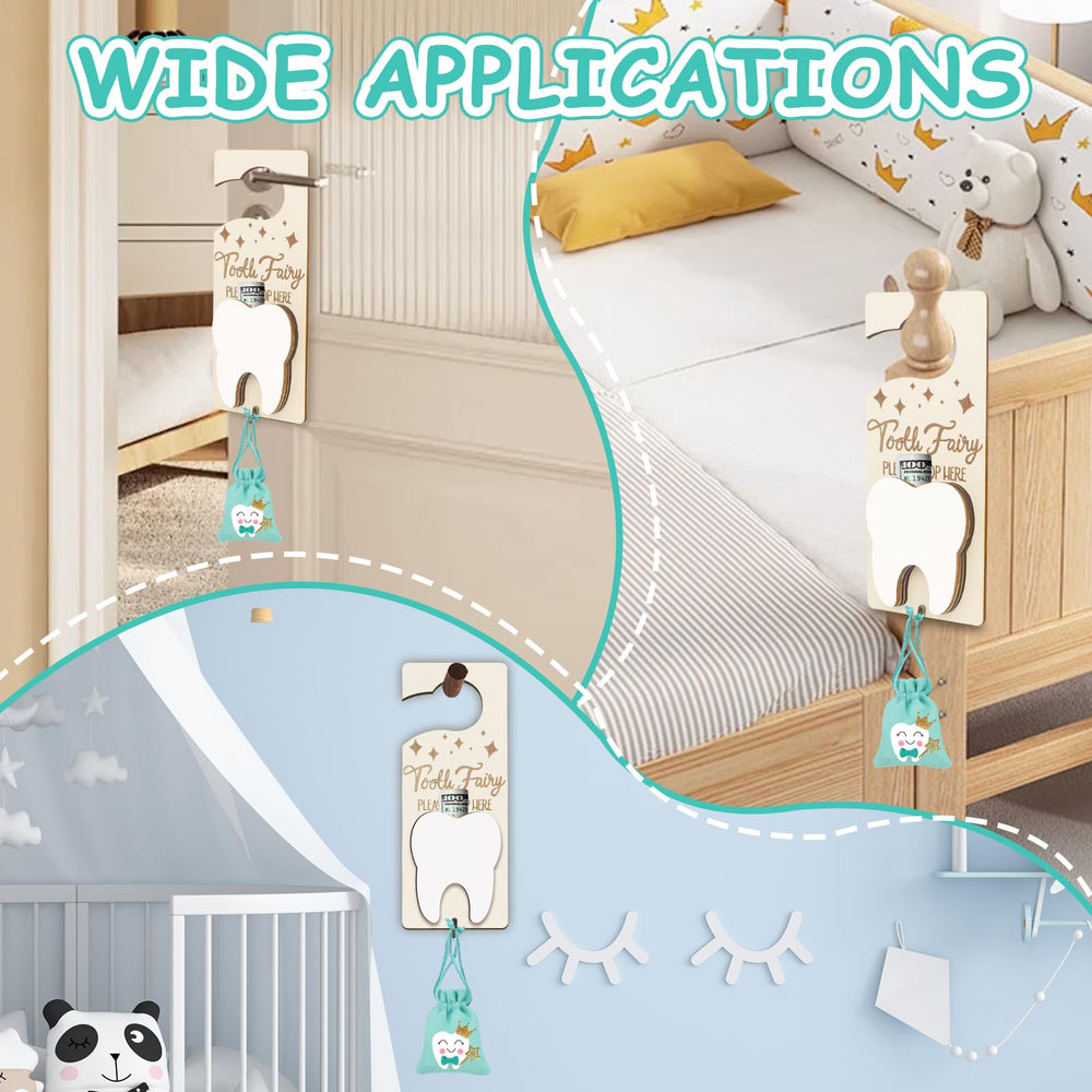 AINBIN Tooth Fairy Room Decor highlights milestone moments in a kid's space.