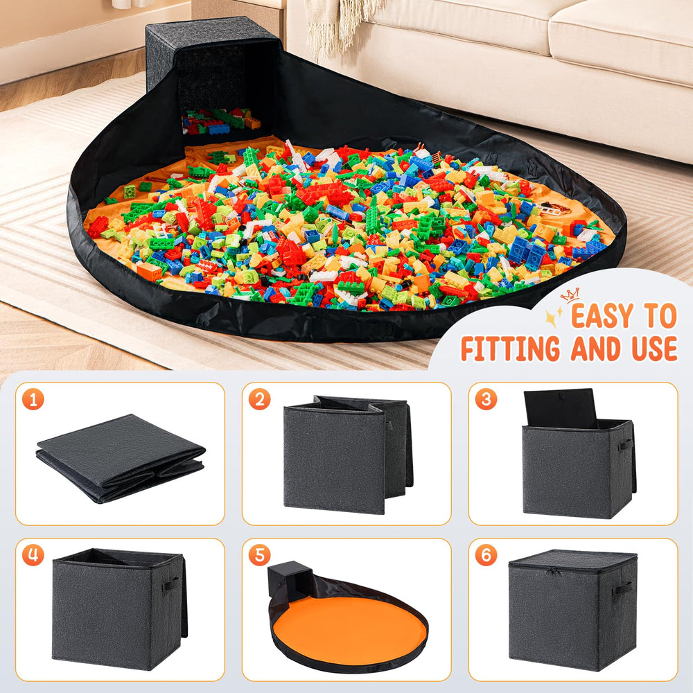 AINIYNM detachable play mat area for creative building and shared play sessions