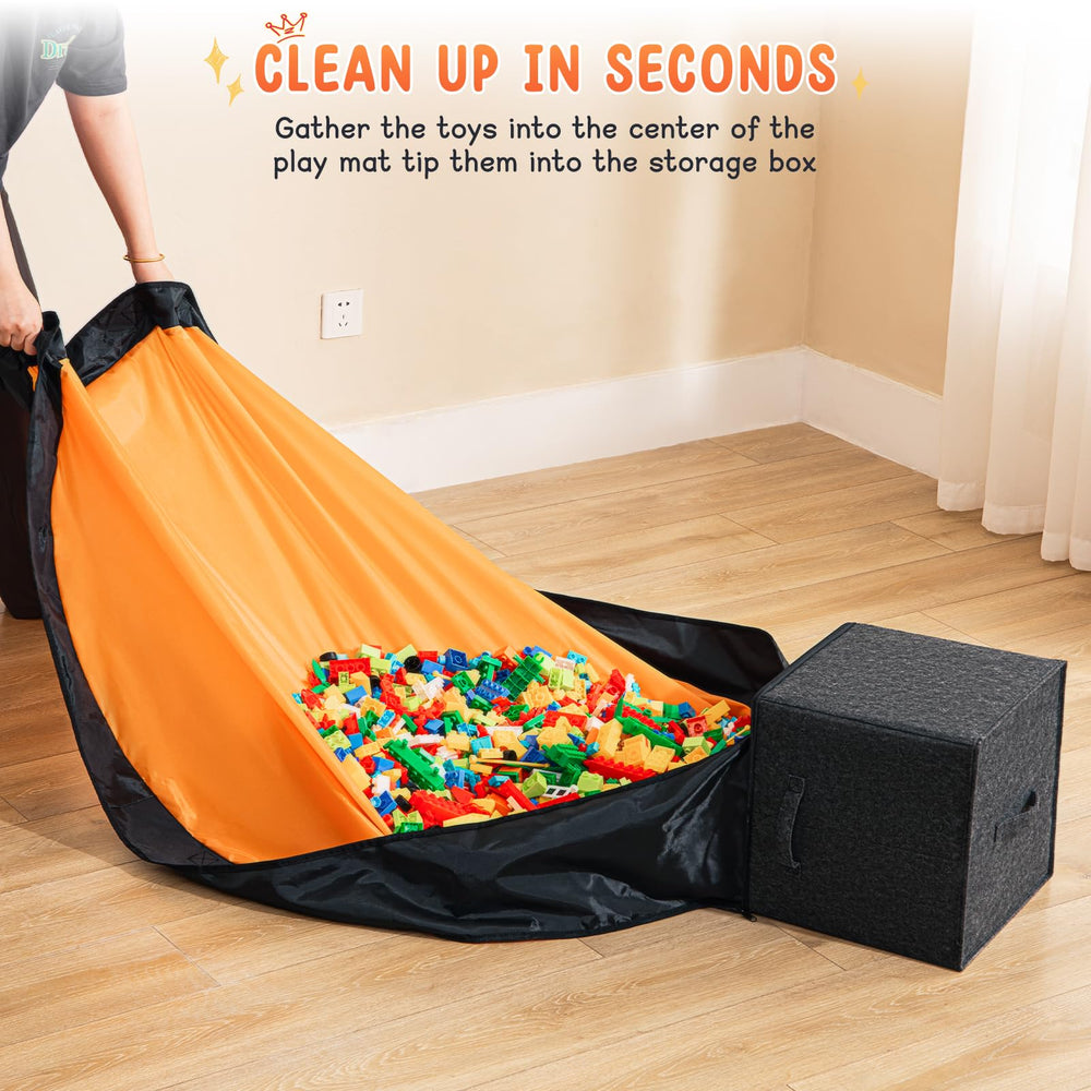 AINIYNM foldable storage box for easy transport and storage