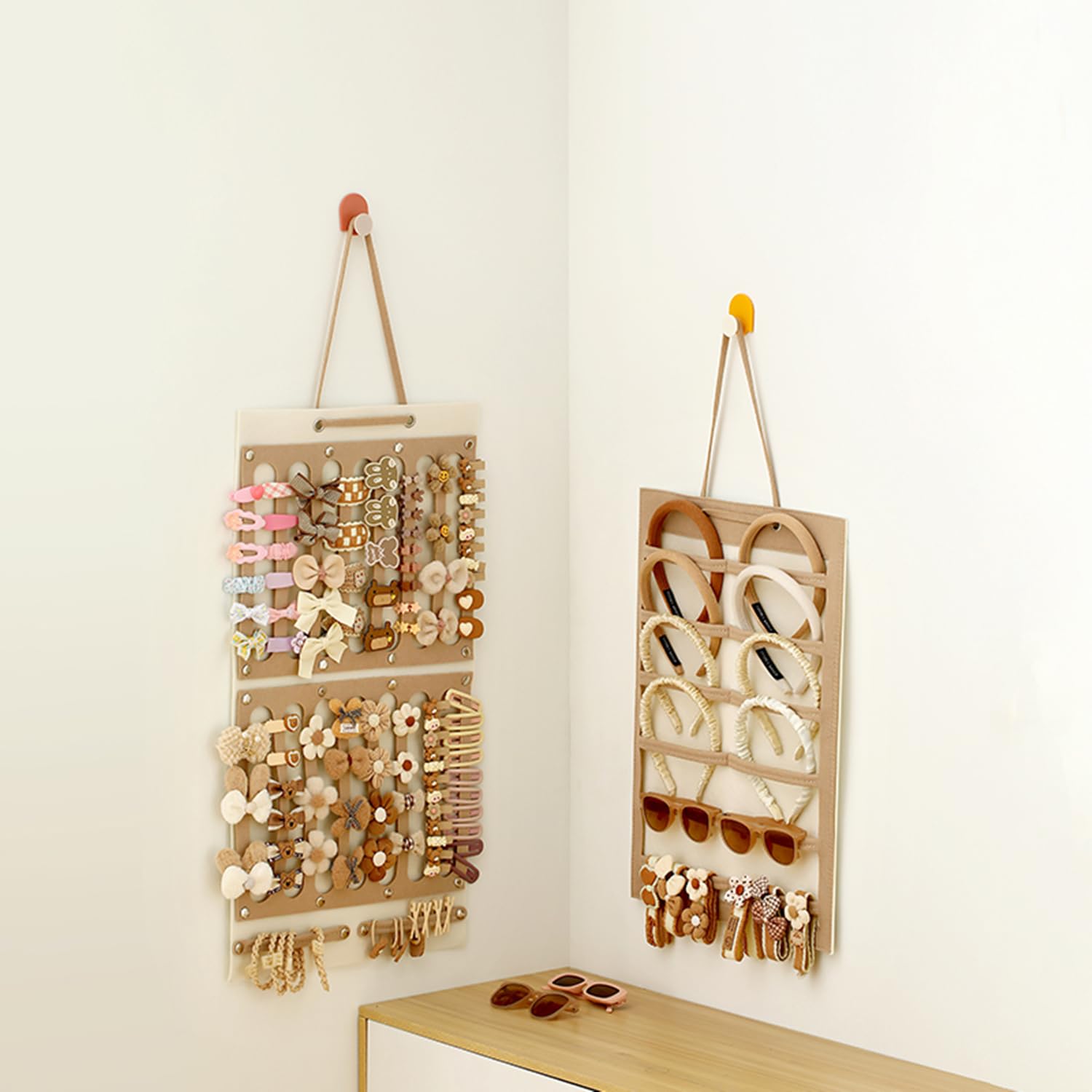 AIQRIWV horizontal hair bows organizer for tidy storage
