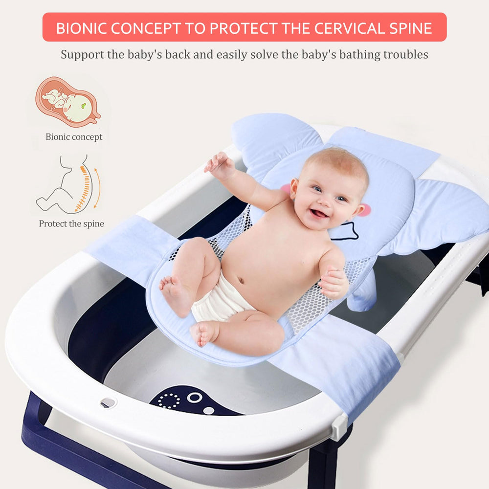AIR&TREE Baby Bath Seat Net size 19.6 by 9.8 inches for newborns up to 8 months