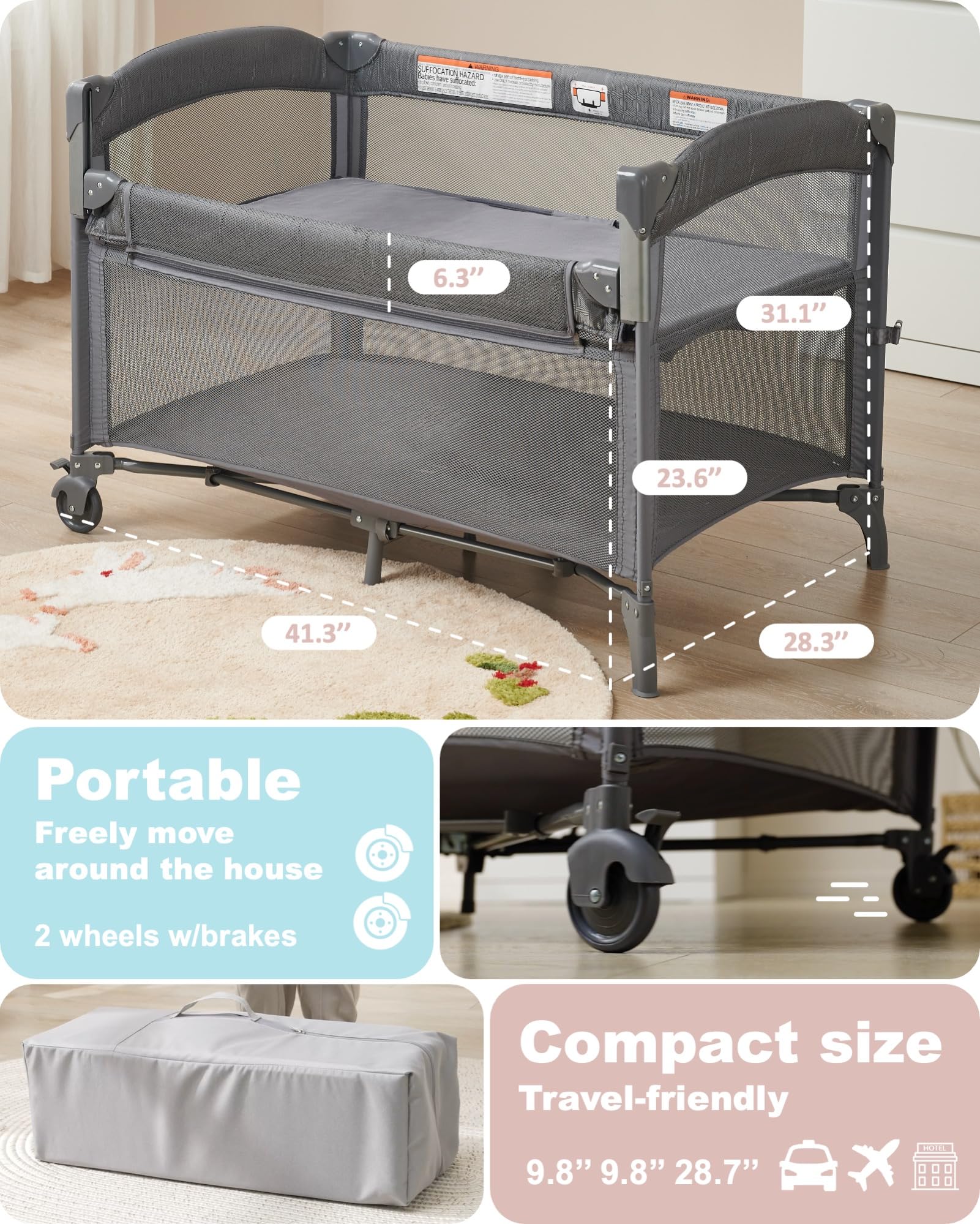AirClub playard mode offers a safe space for supervised play.