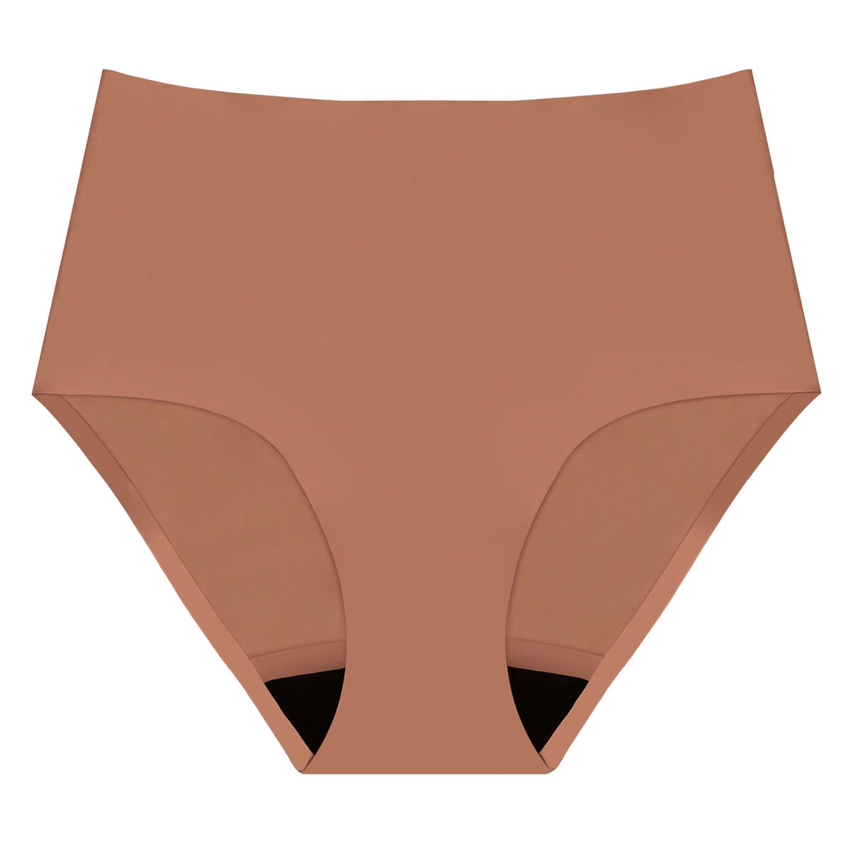 AIRCUTE Absorbent Underwear Warm Sand front view showing discreet protection for light leaks