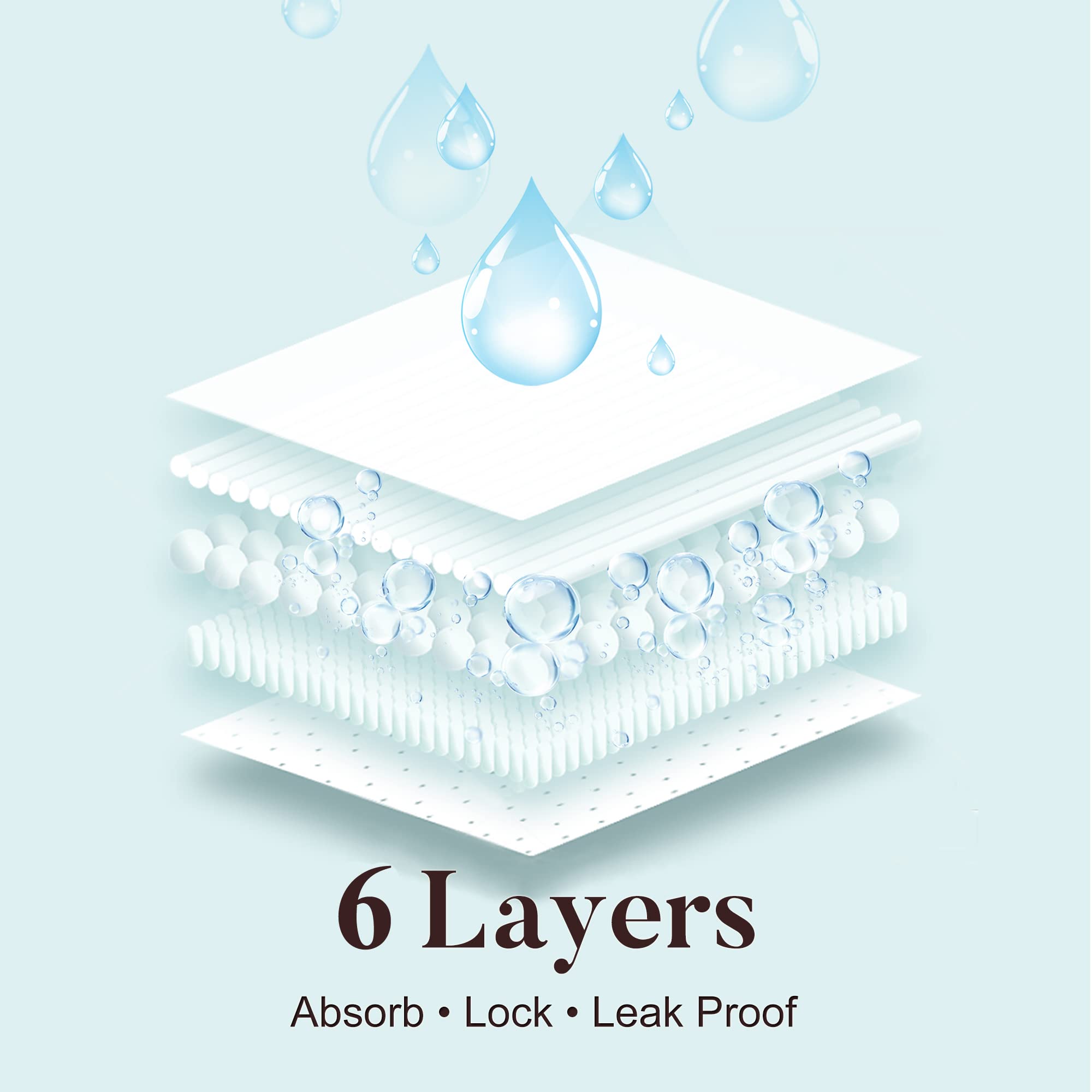 AIRCUTE leak protection for day and night supports an active lifestyle.