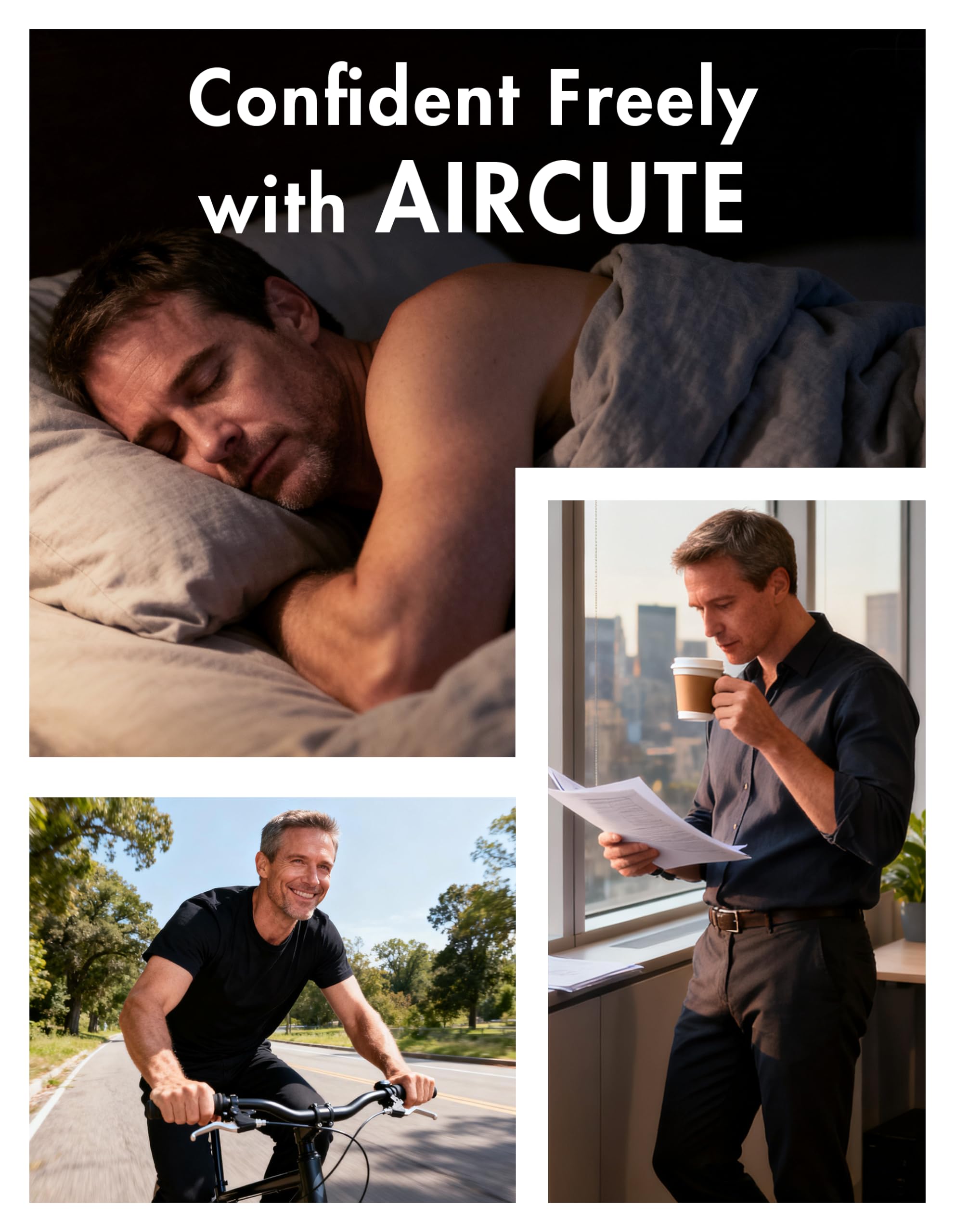 AIRCUTE machine-washable underwear saves on disposables and simplifies care.