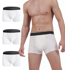 AIRCUTE men's urinary incontinence underwear front view for discreet daily protection.