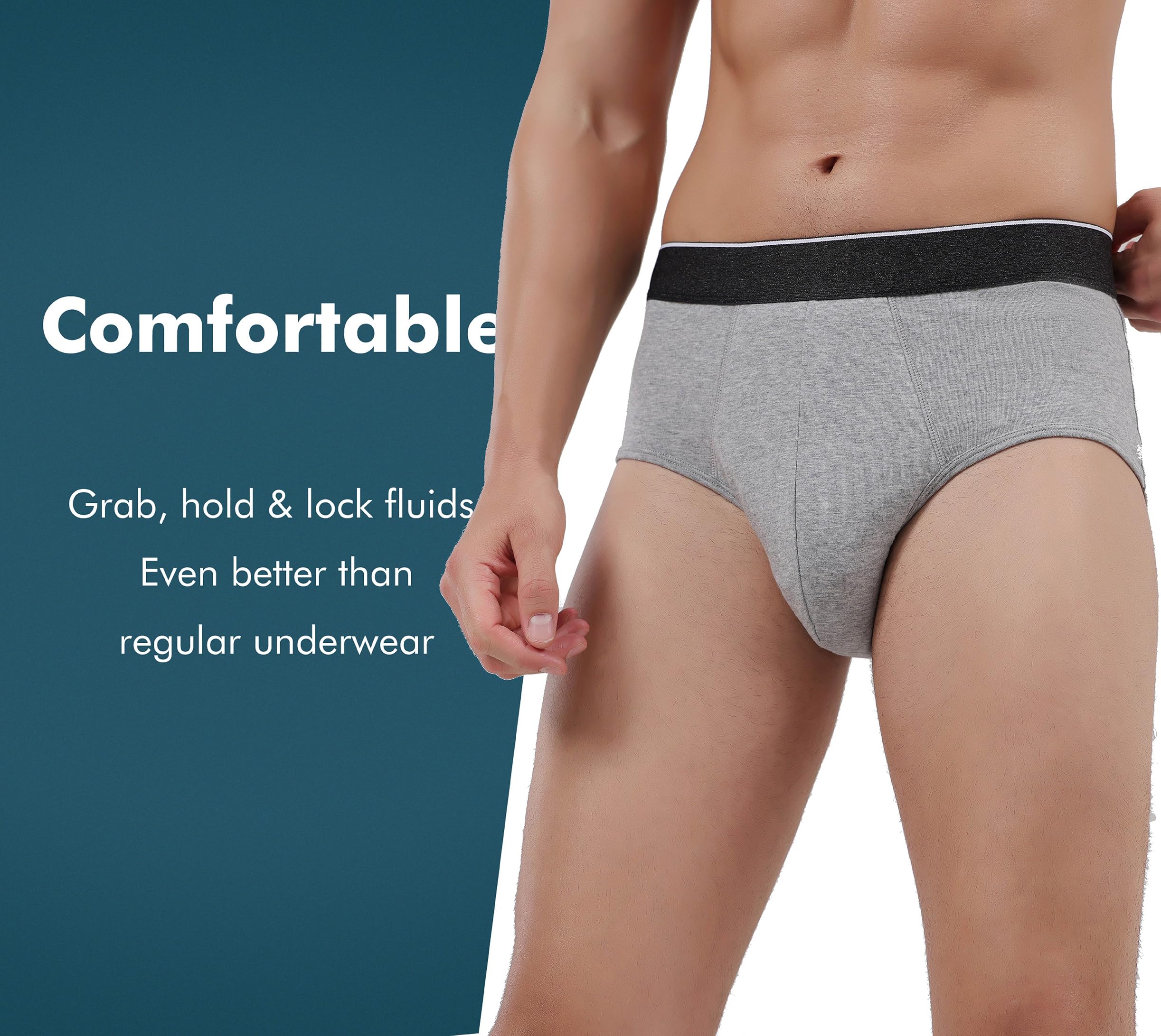 AIRCUTE moisture barrier with odor control helps you feel fresh.