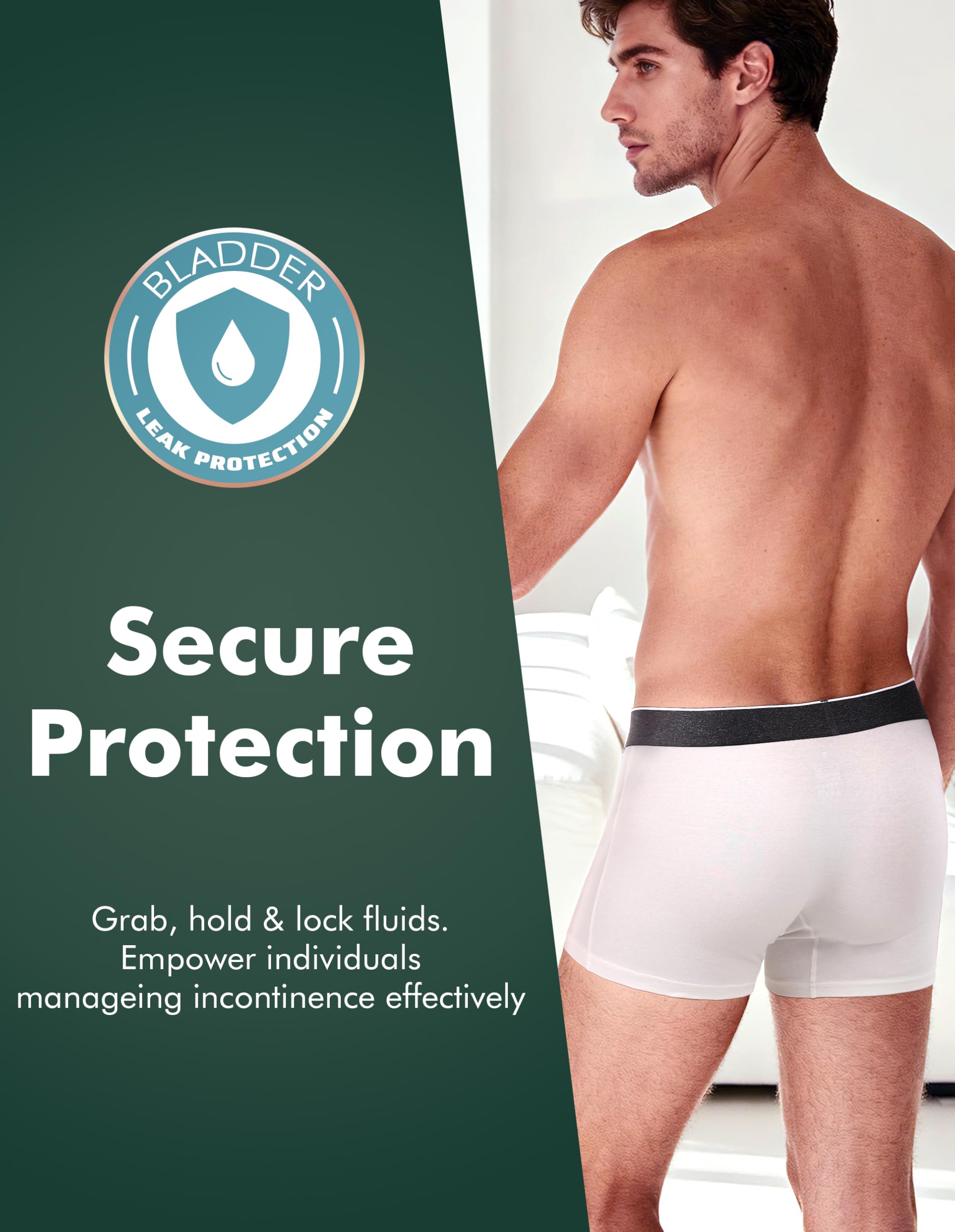 AIRCUTE moisture-wicking and quick-dry design for a dry feel.