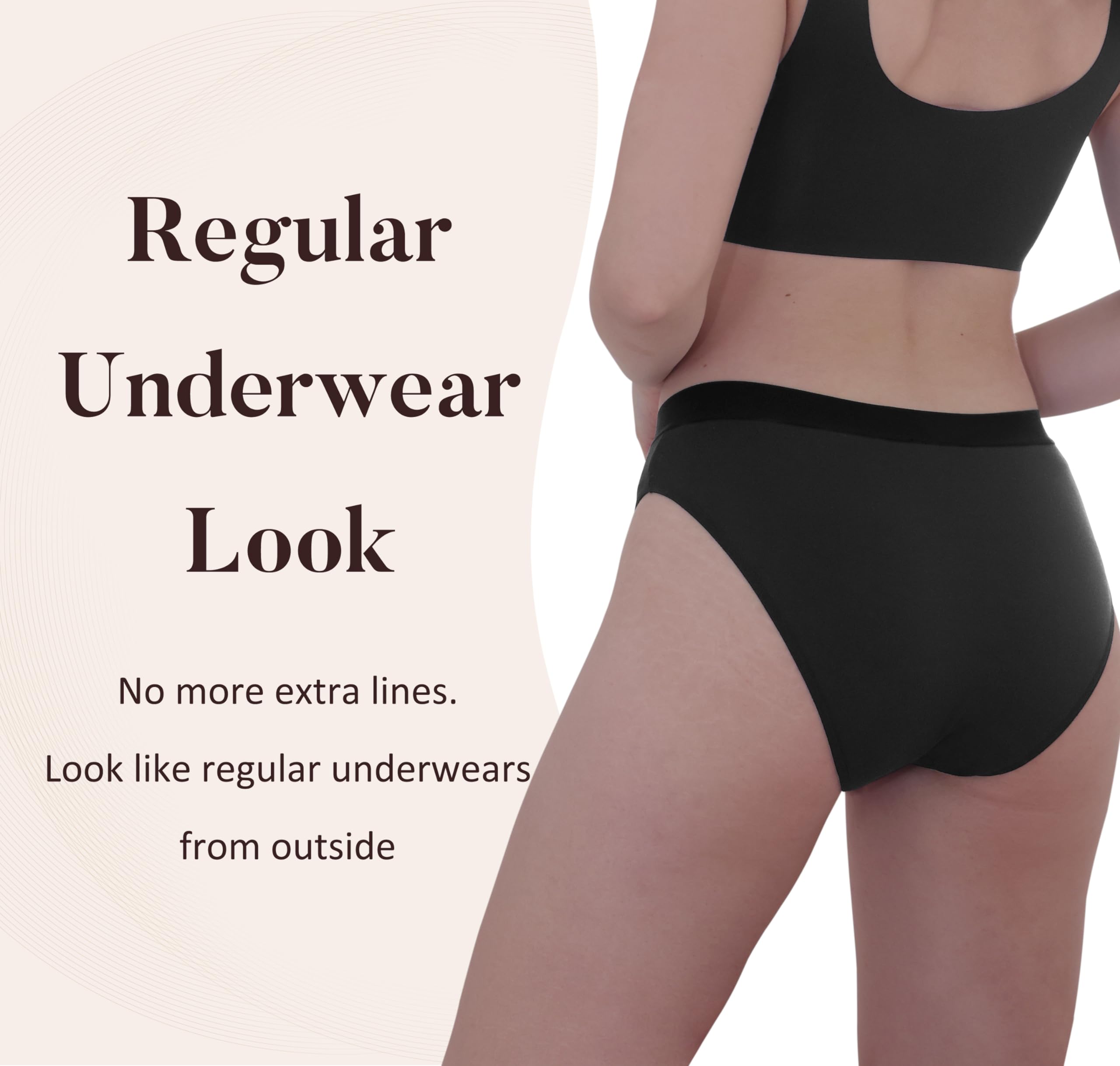 AIRCUTE odor-control technology visual implies refreshing, odor-free wear.