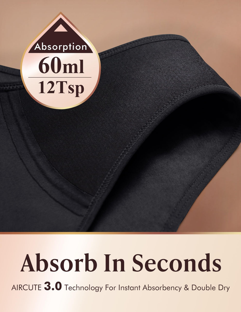 AIRCUTE 3-pack packaging image, highlighting value and consistent sizing.