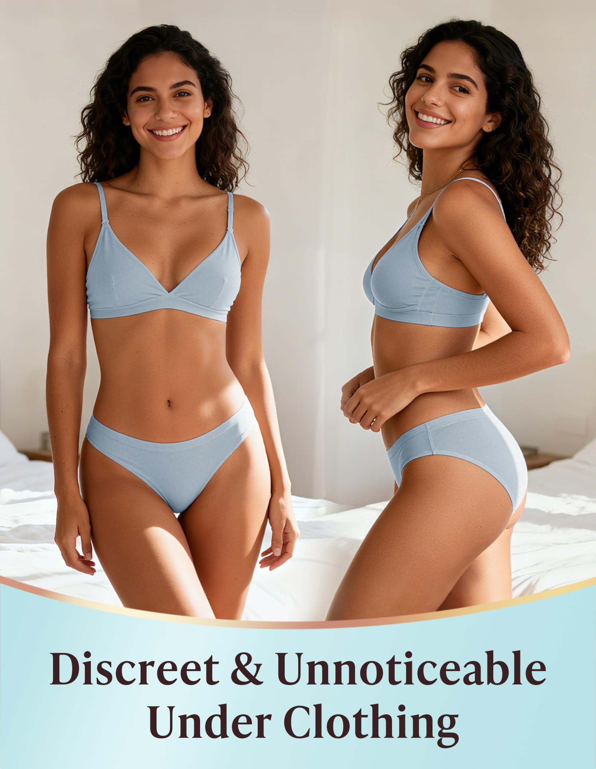 AIRCUTE stretch-fit comfort image emphasizing flexible, secure feel.