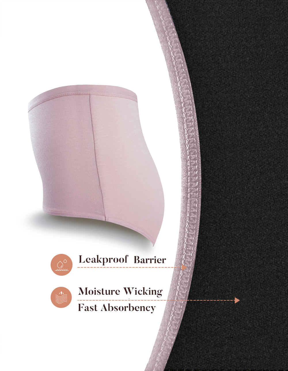 AIRCUTE regular-look underwear demonstrating everyday comfort and confidence.