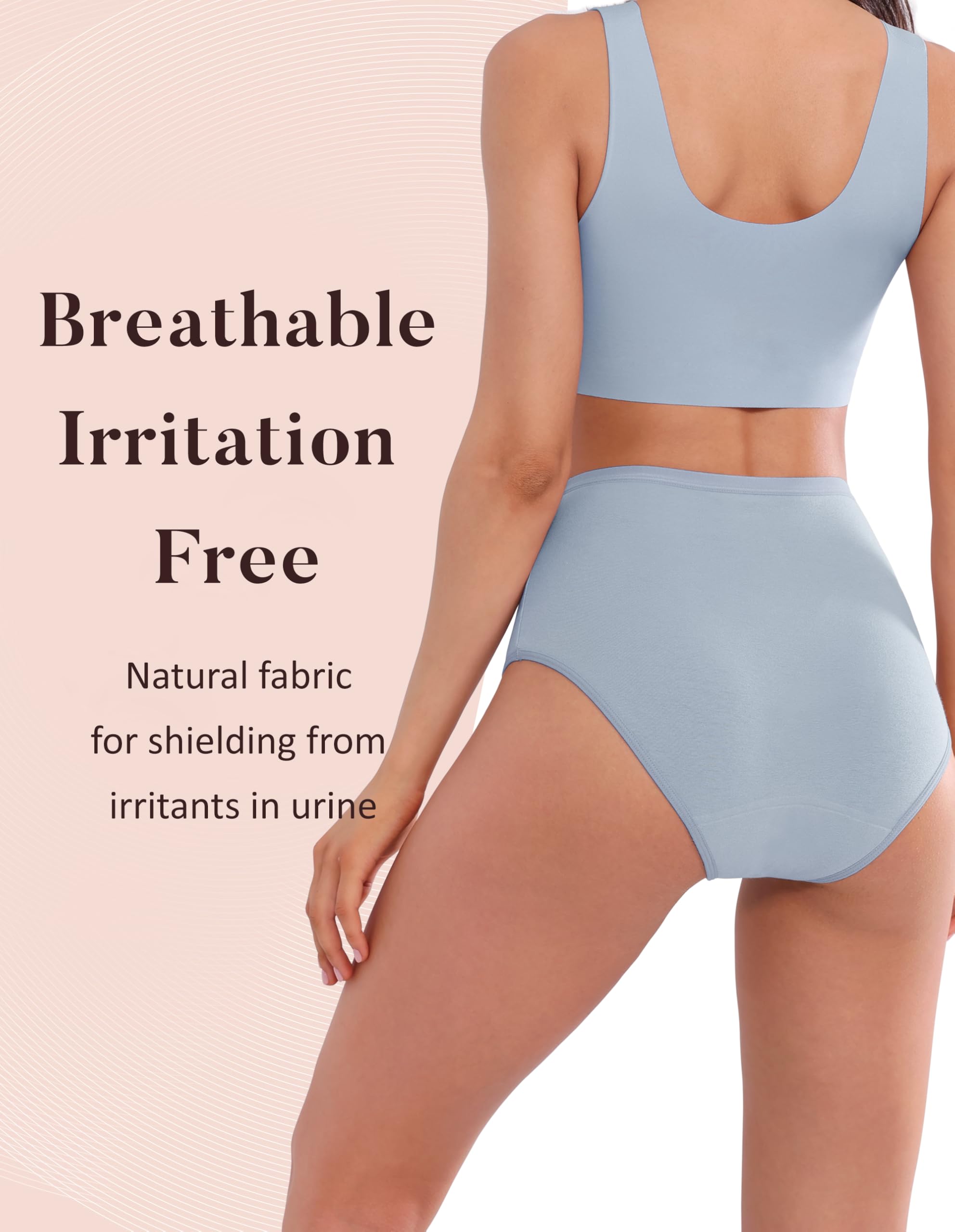 AIRCUTE washable and reusable underwear reduces waste