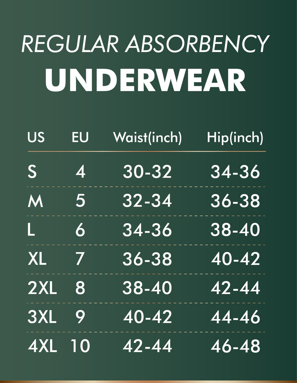 AIRCUTE washable boxer briefs are reusable for long-lasting wear.