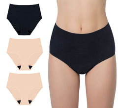 AIRCUTE washable underwear in black and beige for everyday comfort