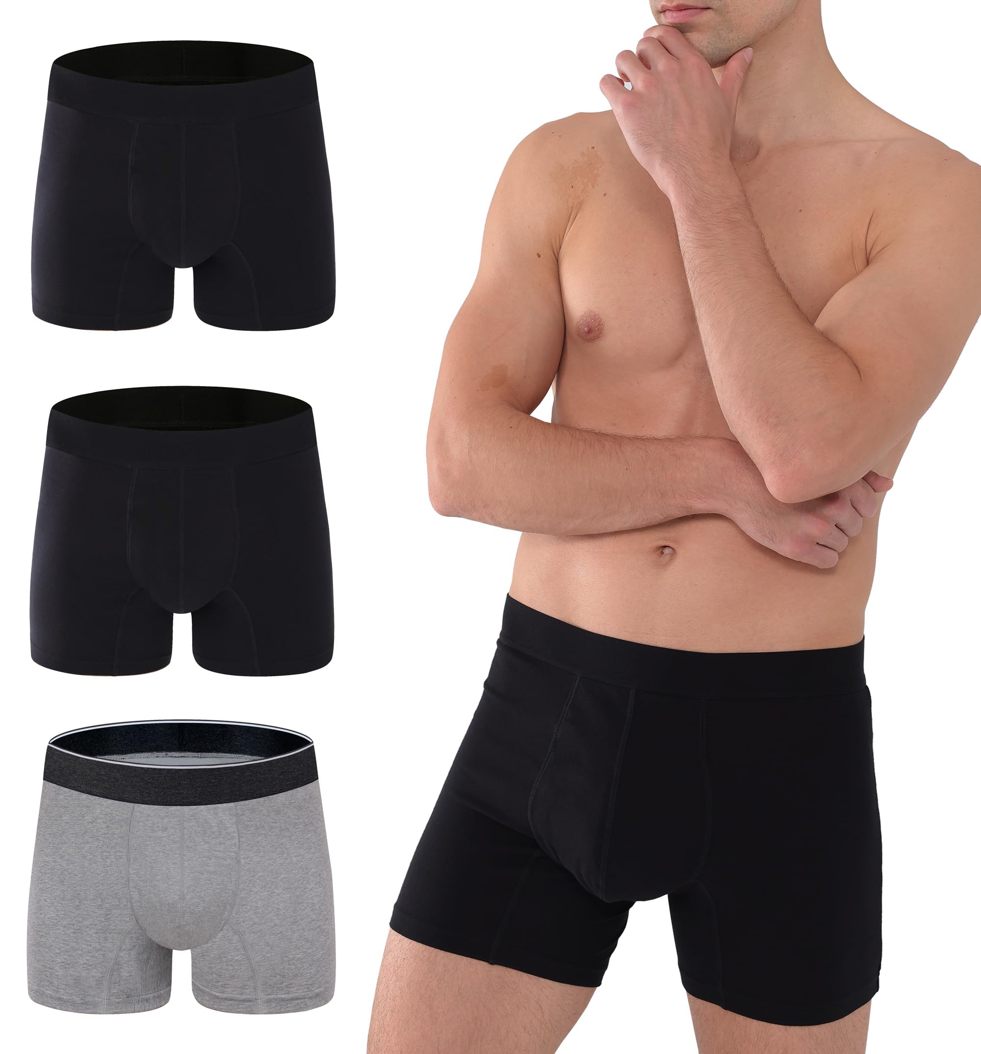 AIRCUTE washable underwear demonstrates 60 ml absorbency for discreet protection.