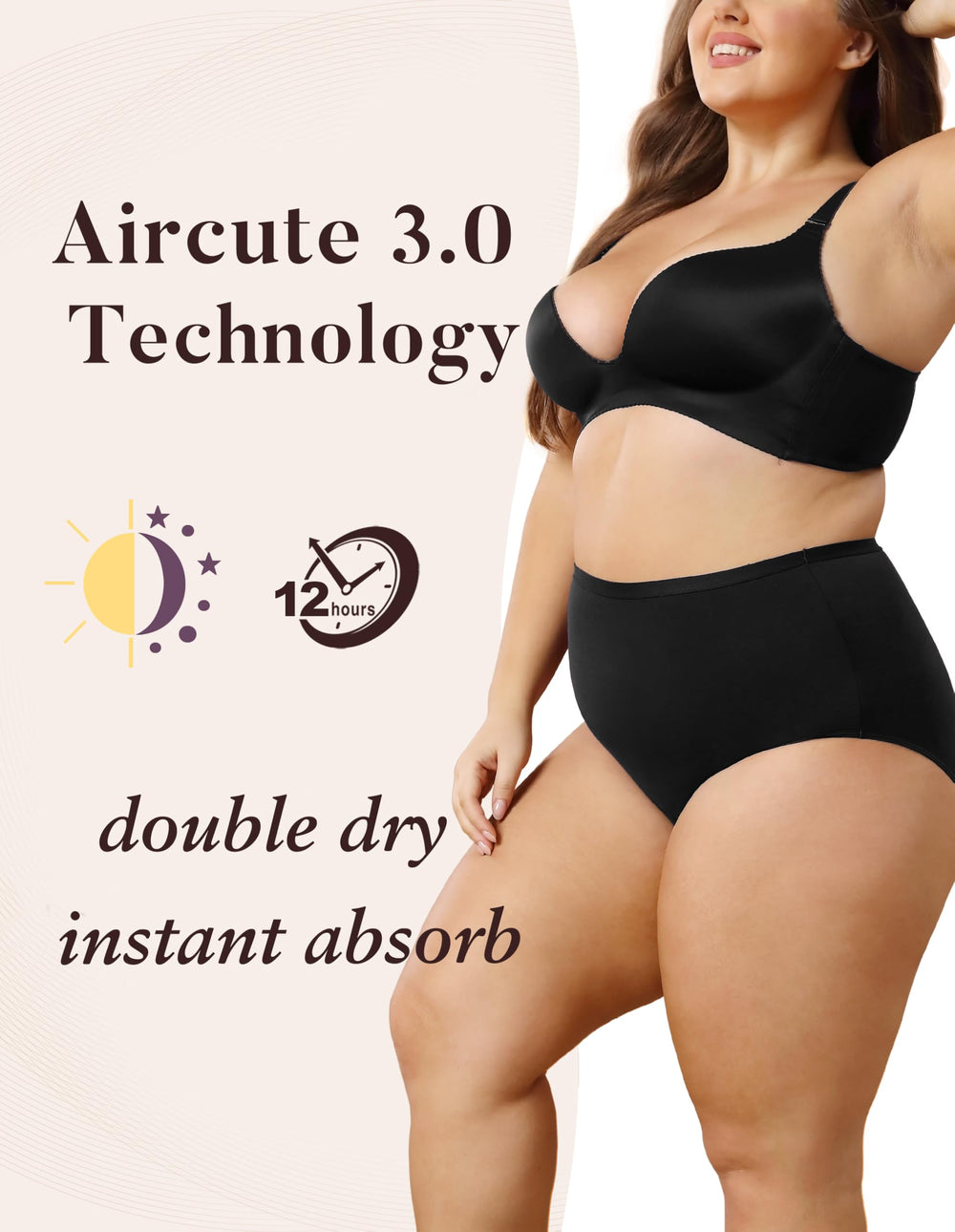 AIRCUTE absorbent multilayer core demonstrating rapid liquid transfer.
