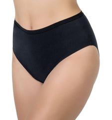 AIRCUTE washable underwear in black 4XL offers discreet leak protection for daily wear.
