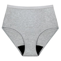 AIRCUTE washable underwear gray, front view, discreet daytime protection.