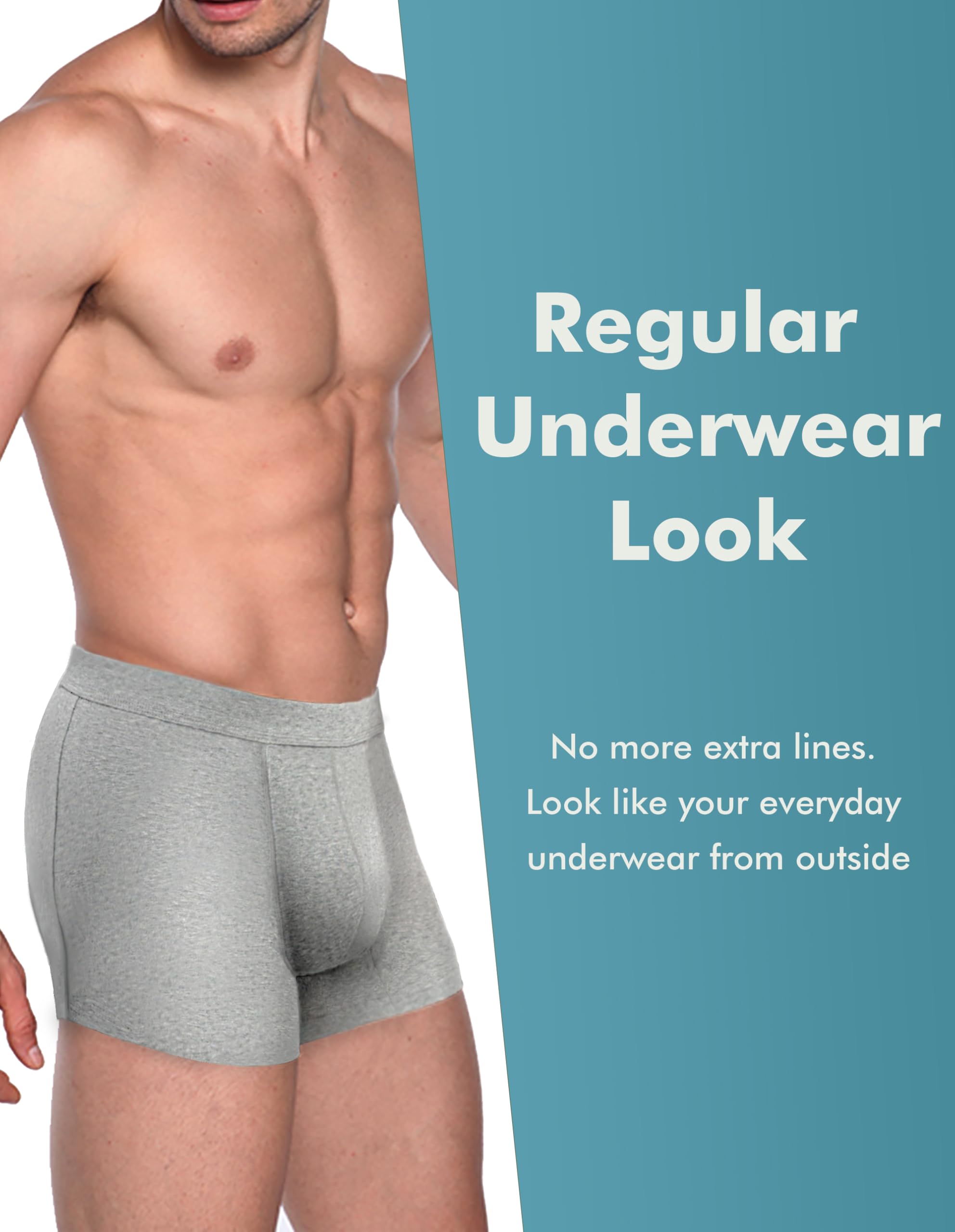 AIRCUTE odor-control layer for a fresh feel throughout the day.