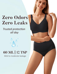 AIRCUTE odor-control fabric neutralizes smells for lasting freshness.