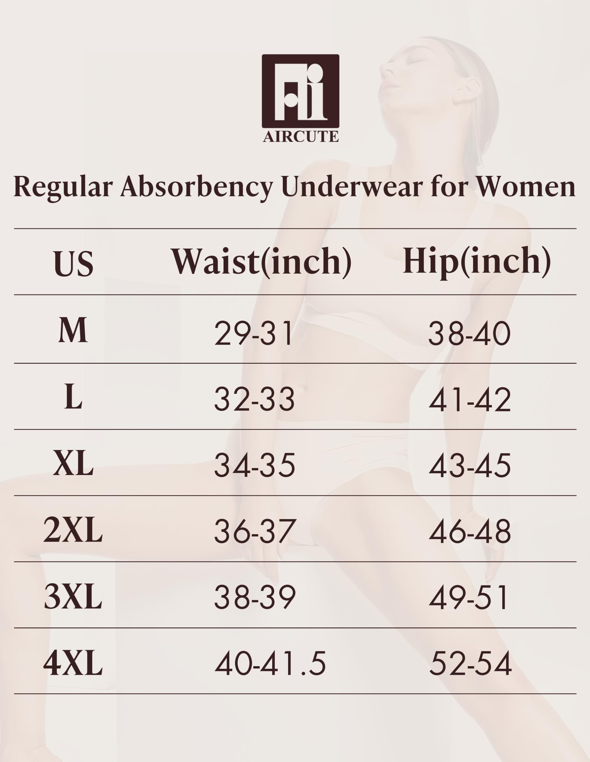 AIRCUTE soft, breathable fabric provides all-day comfort.