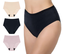 AIRCUTE washable undergarment in black offers discreet daily protection for women.
