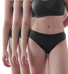 AIRCUTE washable women's underwear front view showing discreet, comfortable daily wear.
