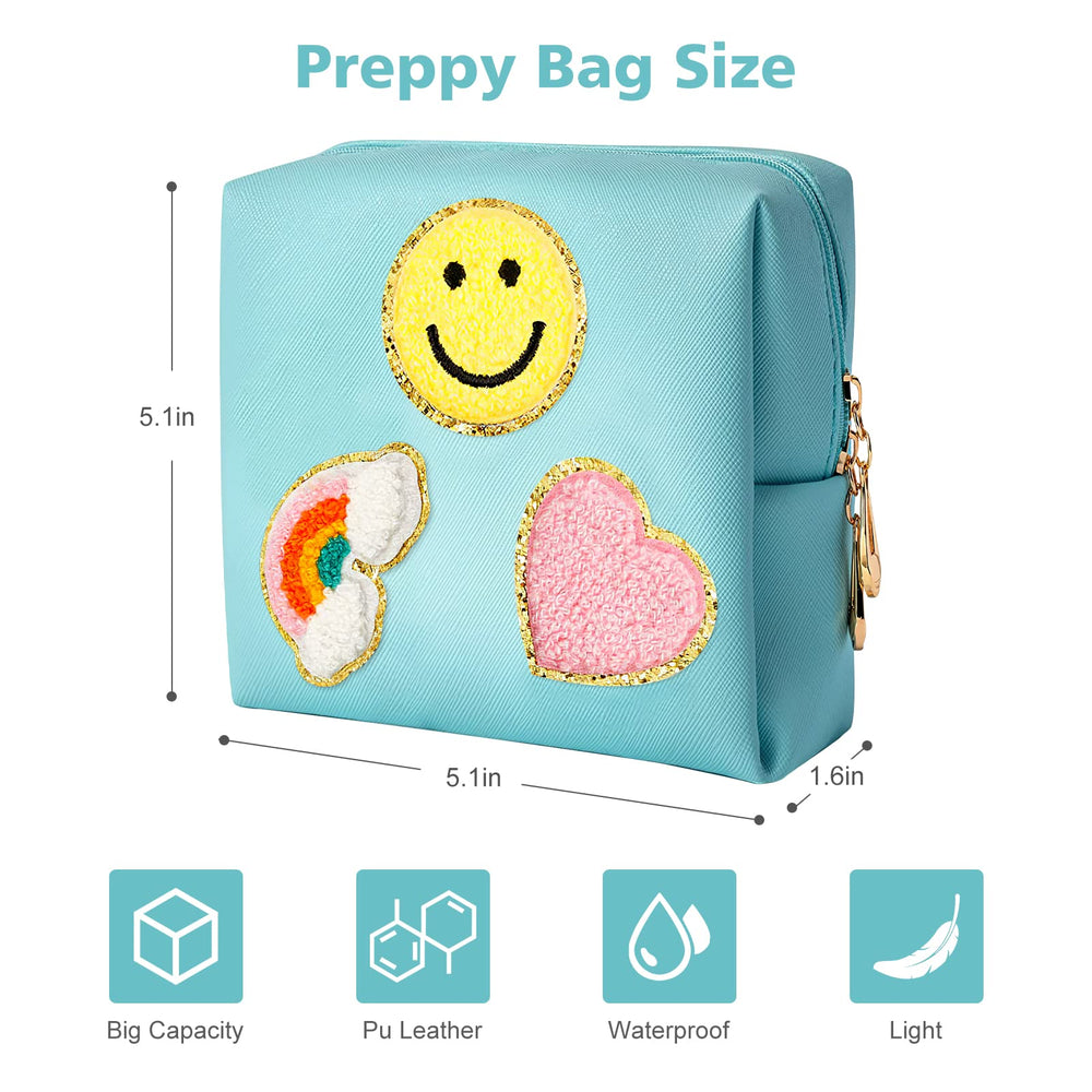 airogym Period Bag - patch-patterns: sewn-on motifs stay durable while adding charm.