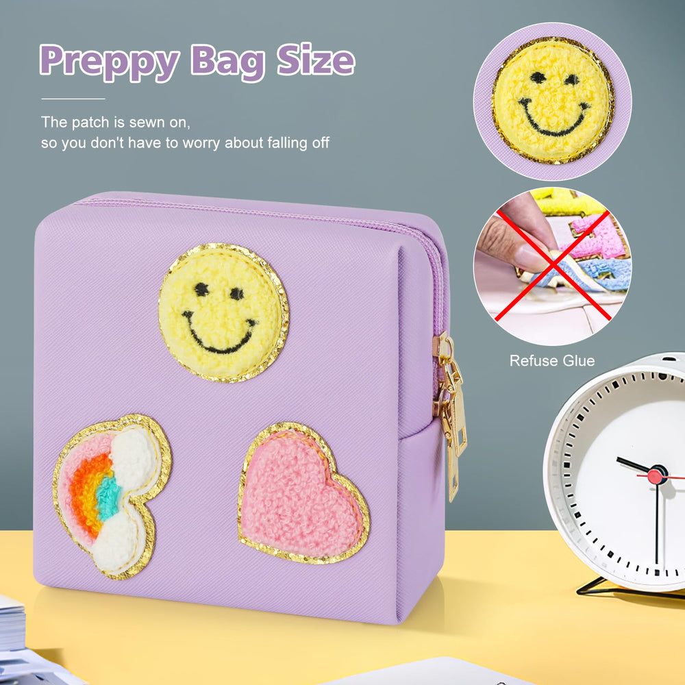 airogym Preppy Patch Bag cheerful patches add style to daily routine.